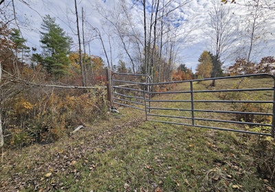 Neighbors gate along boundary line